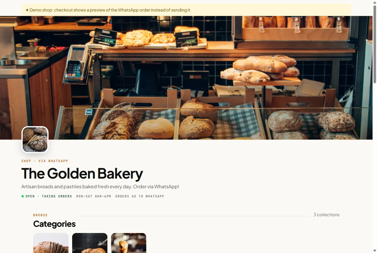 WSAP shop storefront